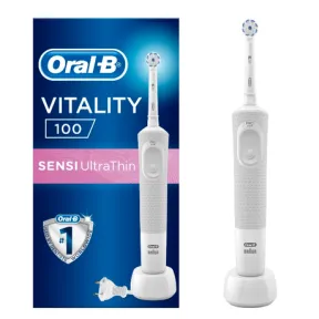 Oral-B Rechargeable Electric Toothbrush D100 Adult Sensi |USED/NO HEADS