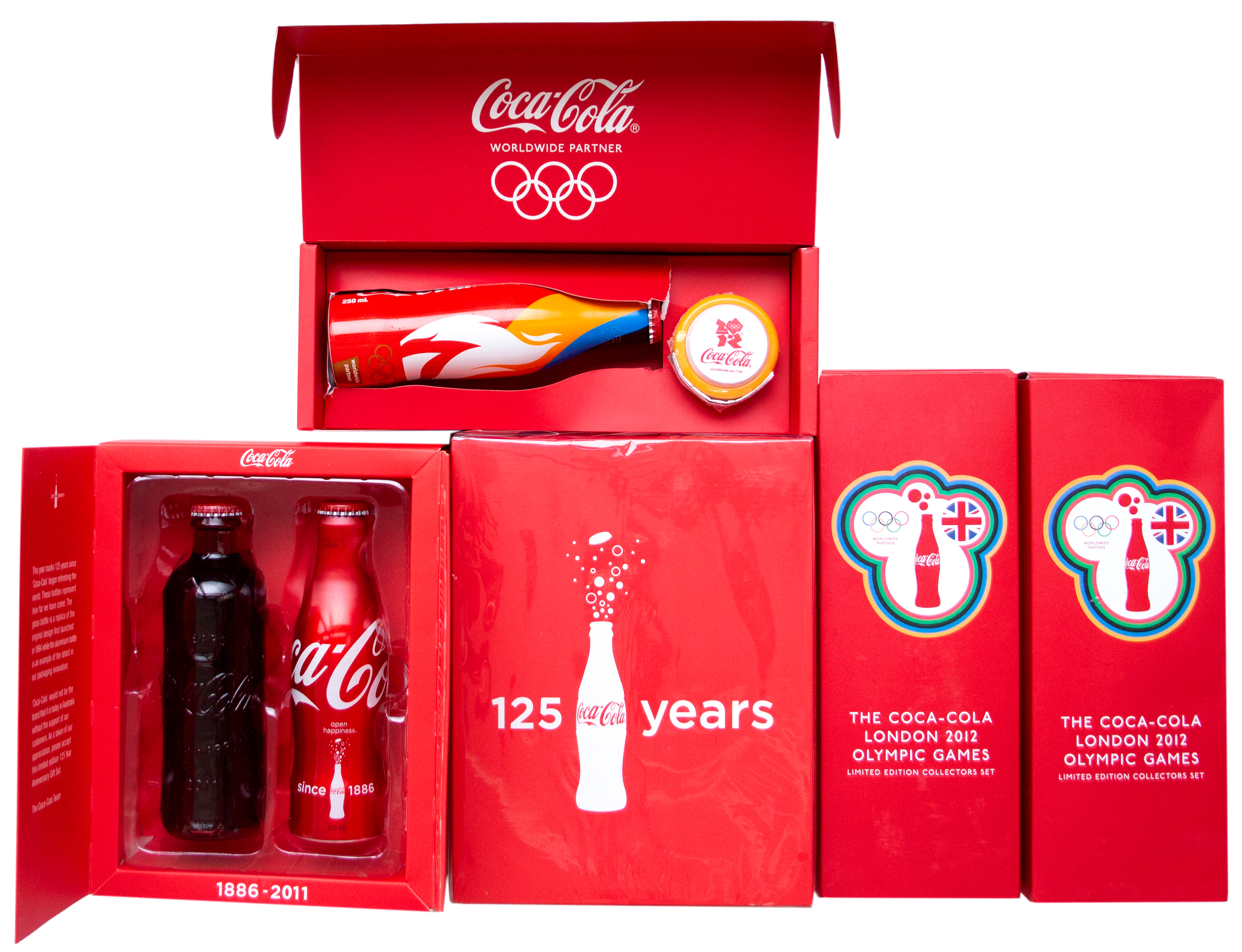 Great Britain, 2012 London Olympic Games Promotional Bottle & Yoyo Set
