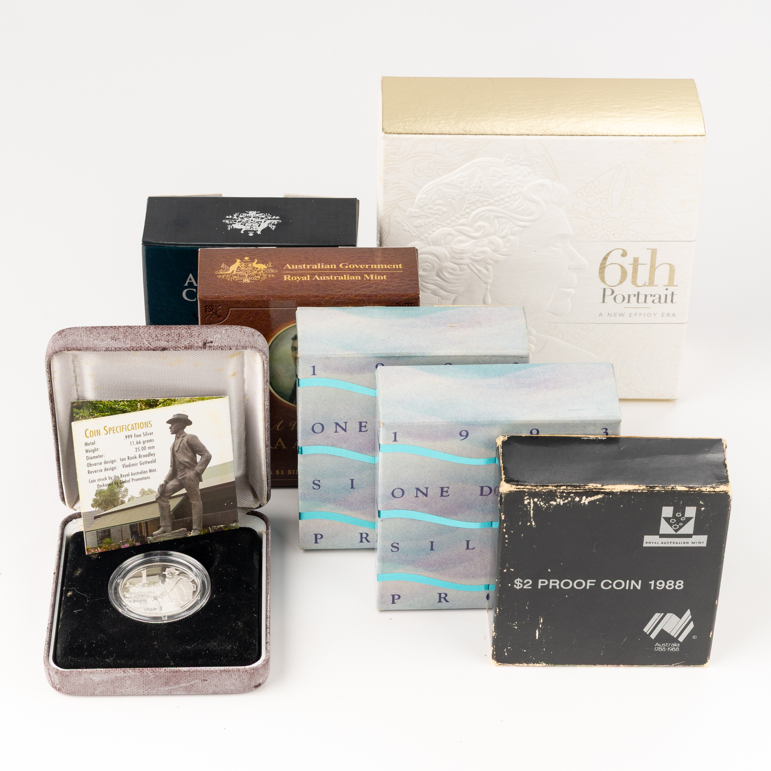 Elizabeth II, RAM, One Dollar - Two Dollars, 1988 - 2019, FDC