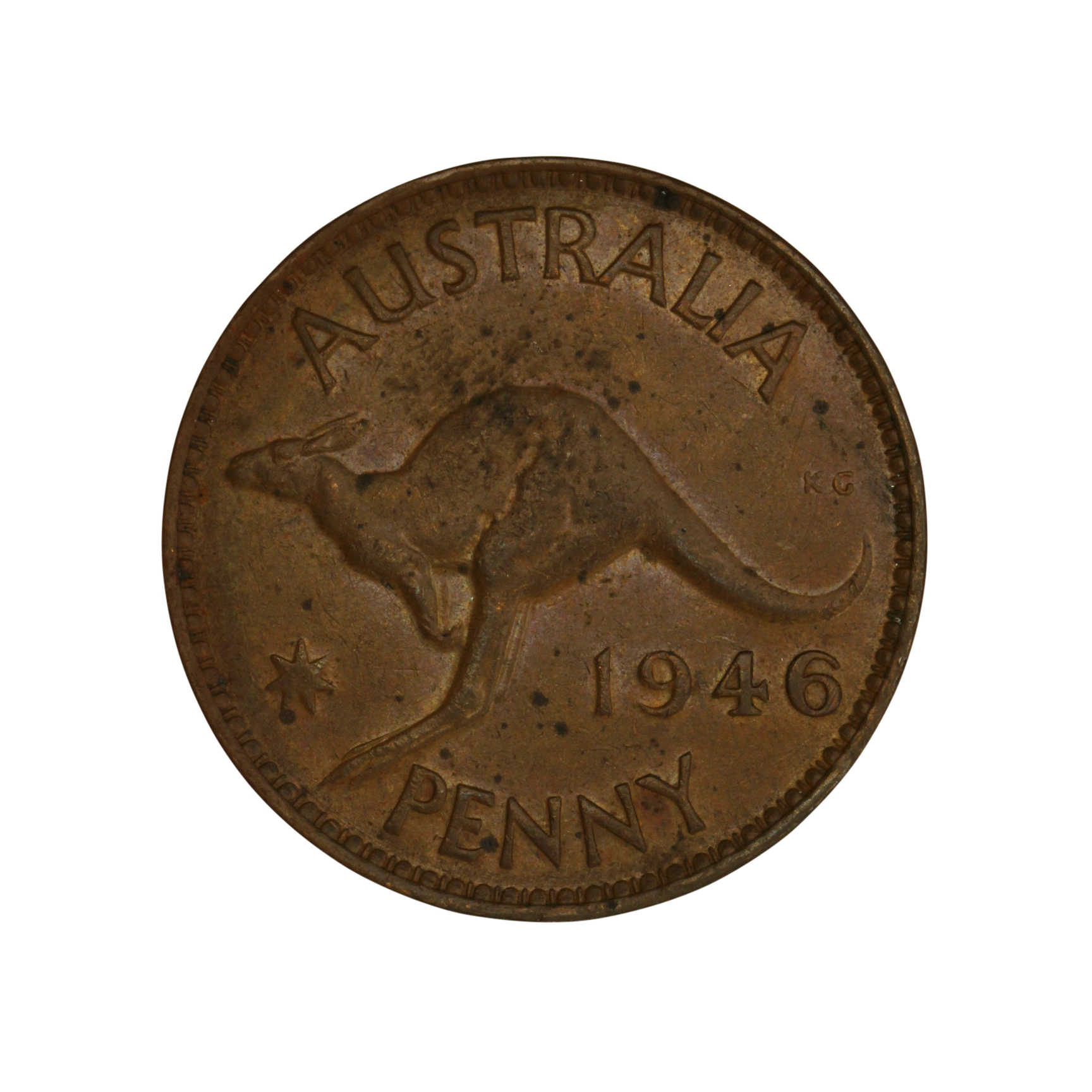 George VI, Penny, 1946, gEF