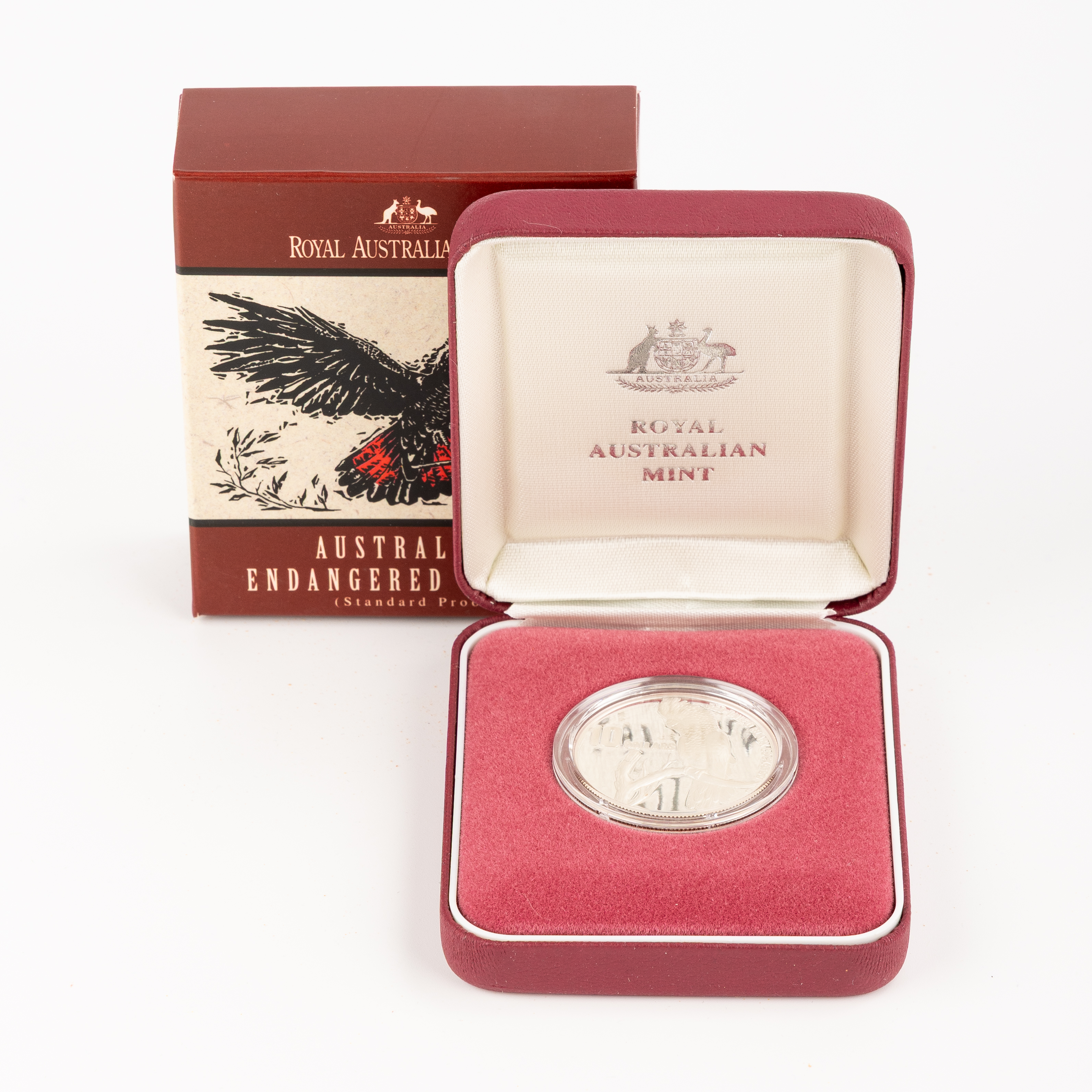 Endangered Species Silver Proof Coin - Cockatoo, Ten Dollars, 1997, PCGS