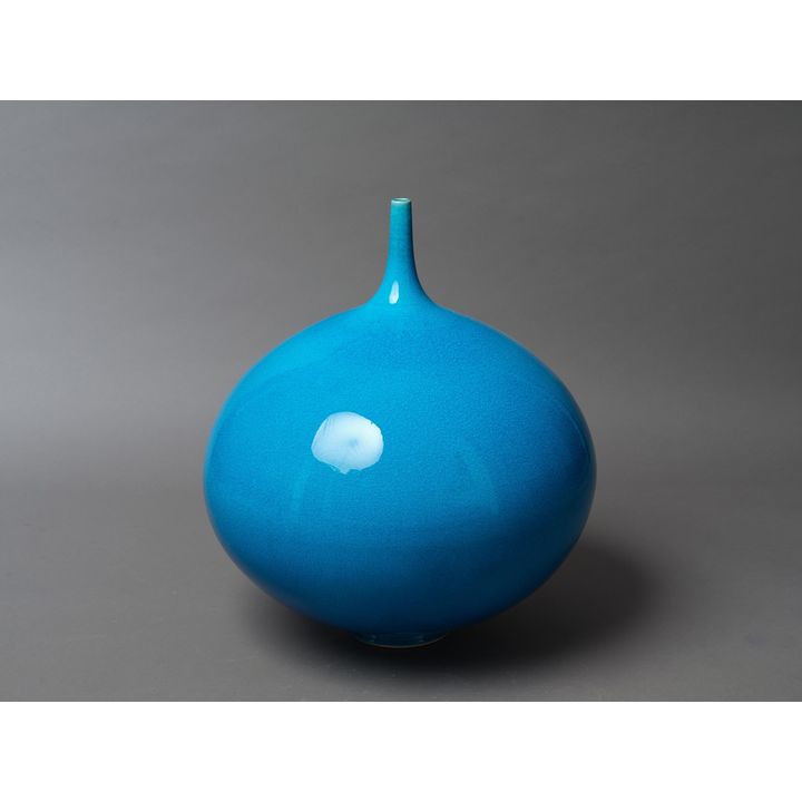Peter Collis - A large spire orb vase