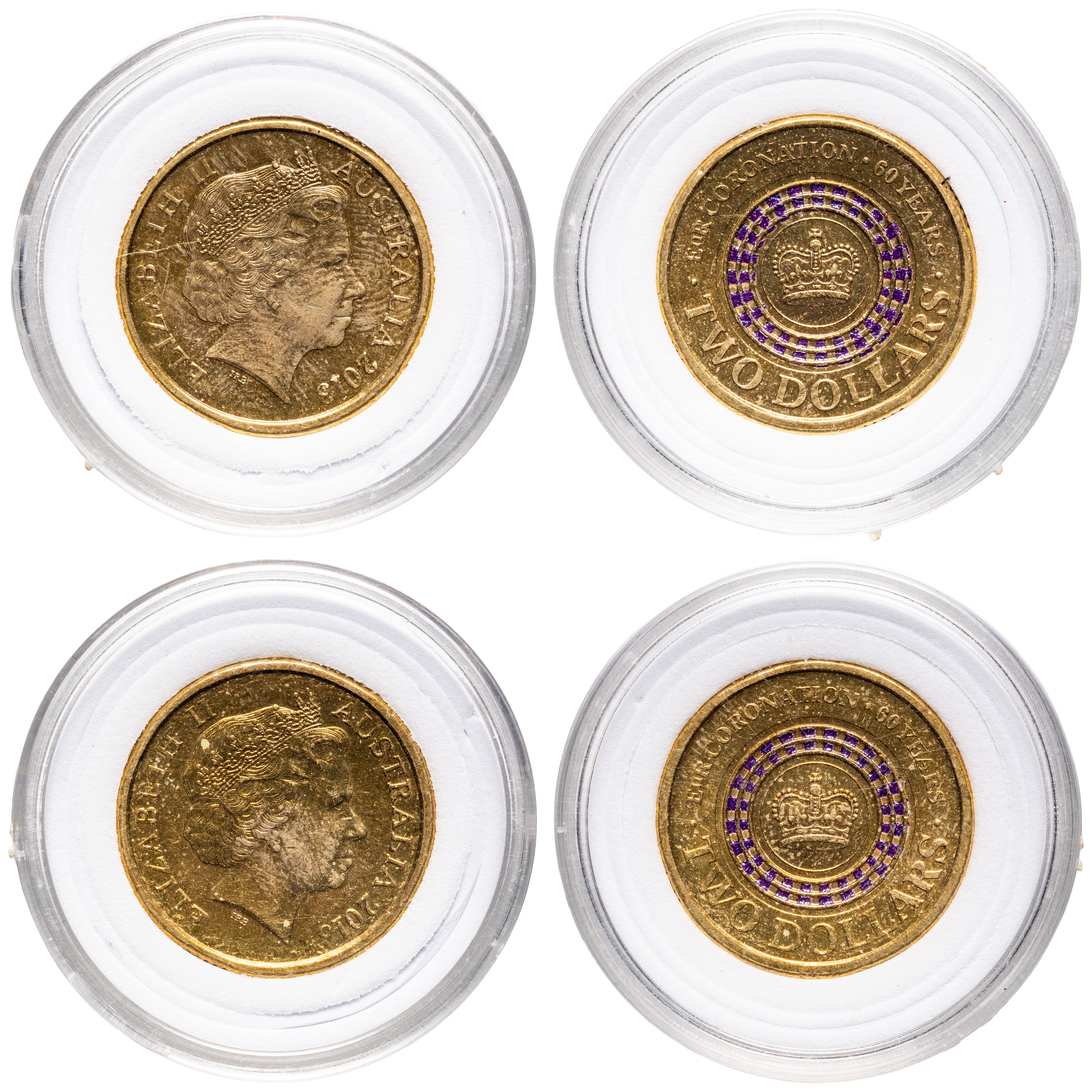 50 · Elizabeth II, RAM - QEII Coronation, Two Dollars, 2013,  aUNC