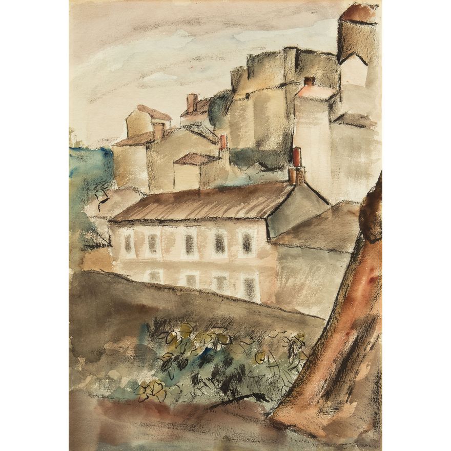 Jacques Gotko | Wioska, 1927 r.