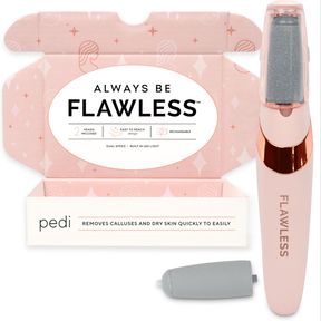 FINISHING TOUCH FLAWLESS PEDI ELECTRONIC TOOL FILE AND CALLUS REMOVER, PEDICURE-NEW VERSION (AMAZON EXCLUSIVE)
