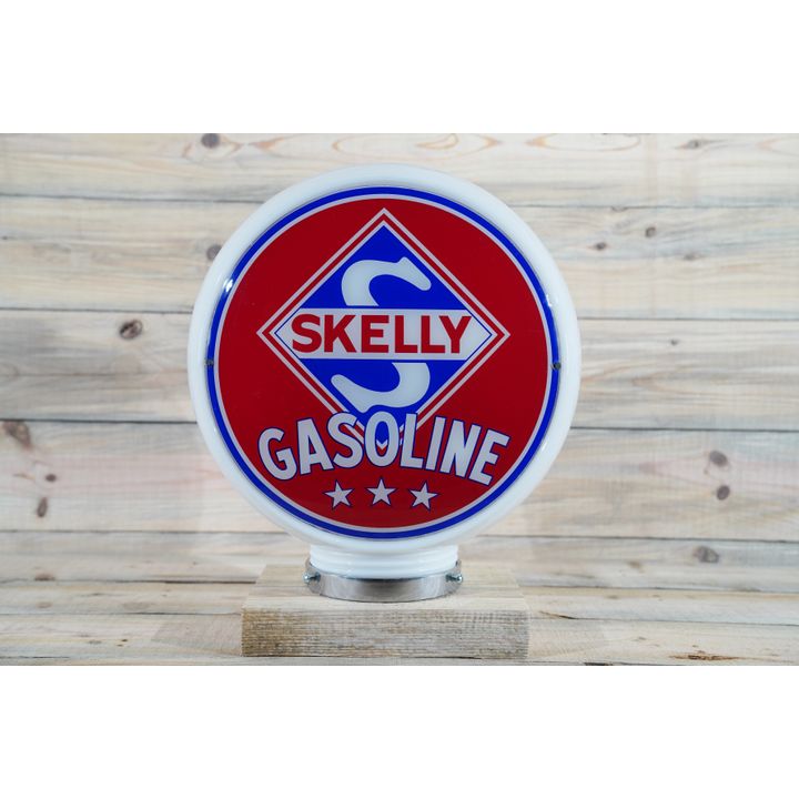 Skelly Gasoline & Regular Globe & 13.5" Lenses TAC 9