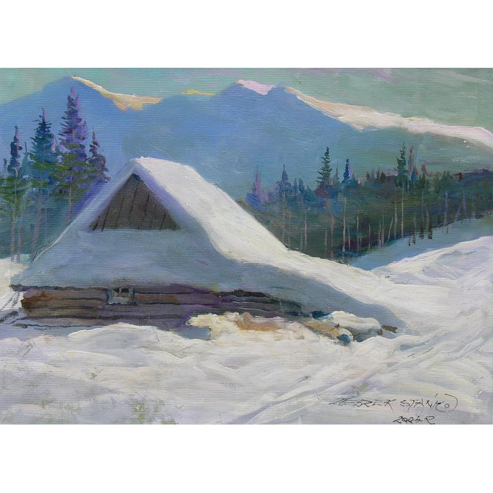 Leszek Stańko | Wiata przy drodze do Morskiego Oka, 2004 r.