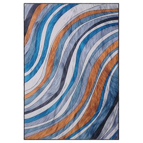 High Tide Waves Polyester Print rug 160x230cm |