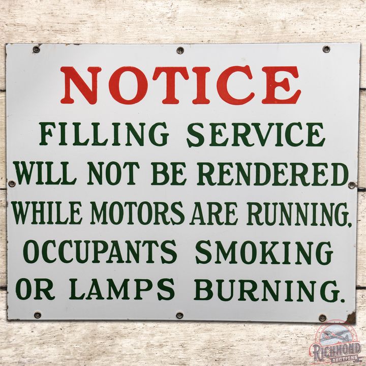 Sinclair Notice Filling Service SSP Sign - 9