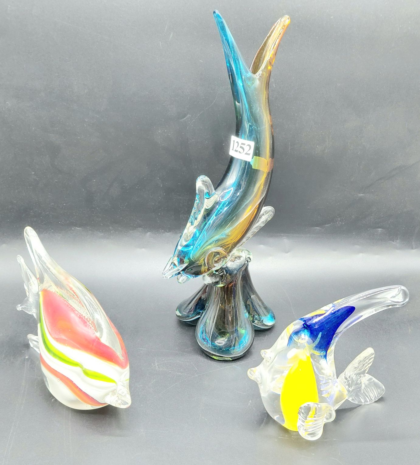 Art Glass Fish Ornaments