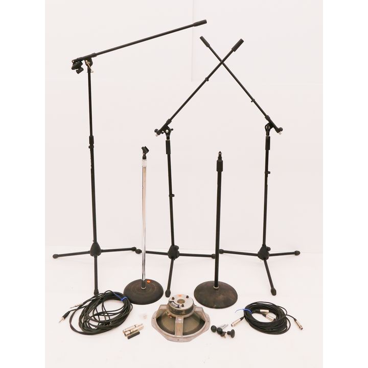 9pc Microphone Stands and Accessories