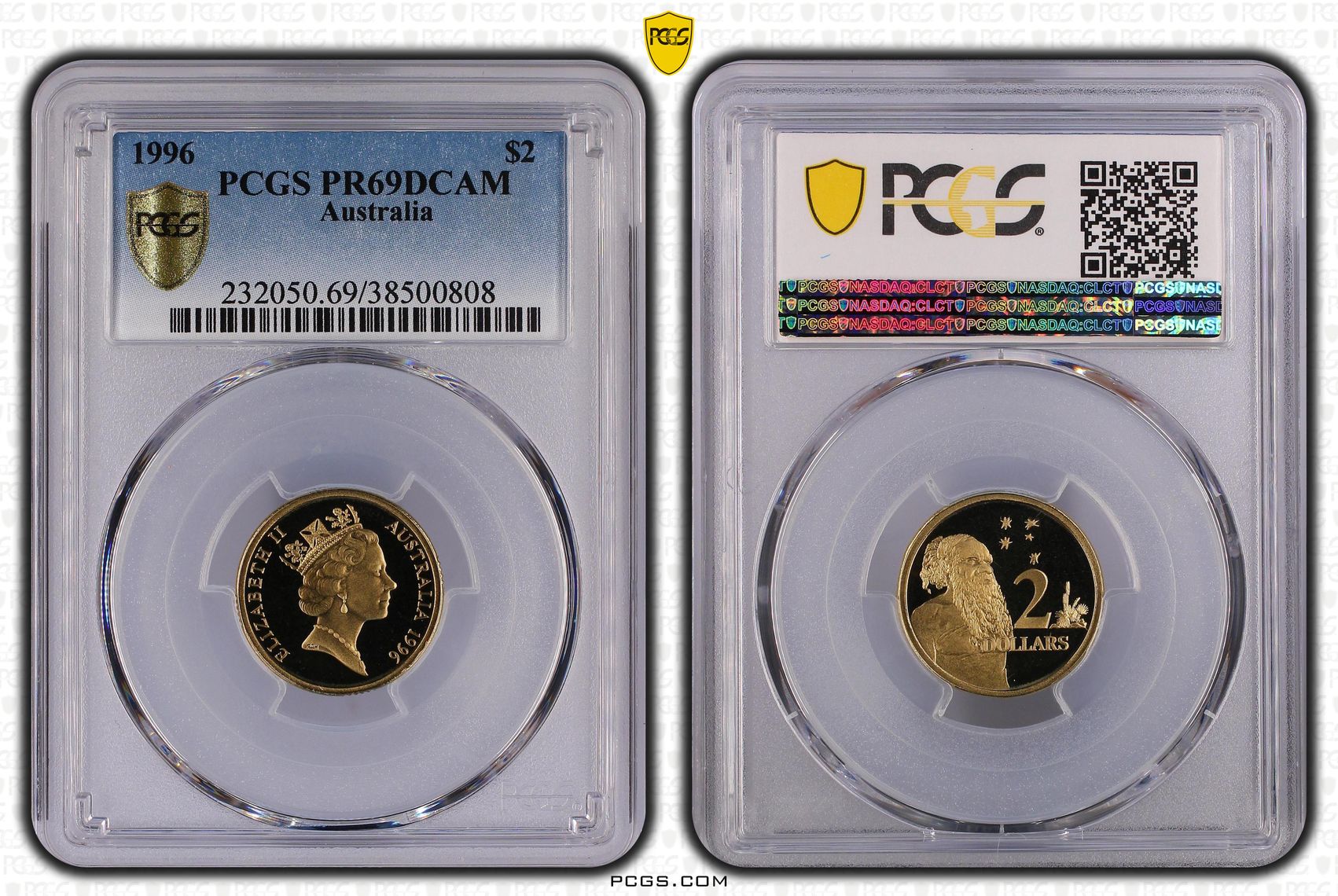 Two Dollar, 1996, PCGS PR69DCAM
