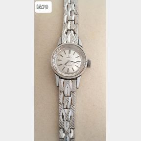 OMEGA LADIES WATCH 17MM FACE. AUTOMATIC. NO BOX OR PAPERS