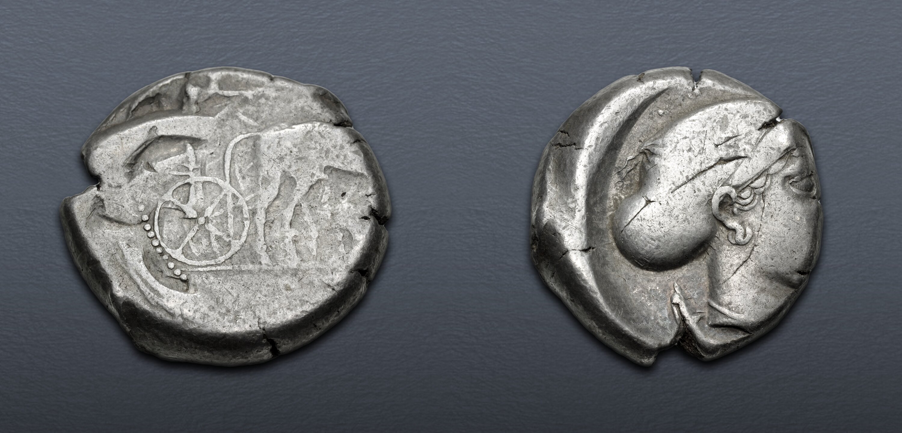 SICILY, Syracuse. Second Democracy. 466-405 BC. AR Tetradrachm 