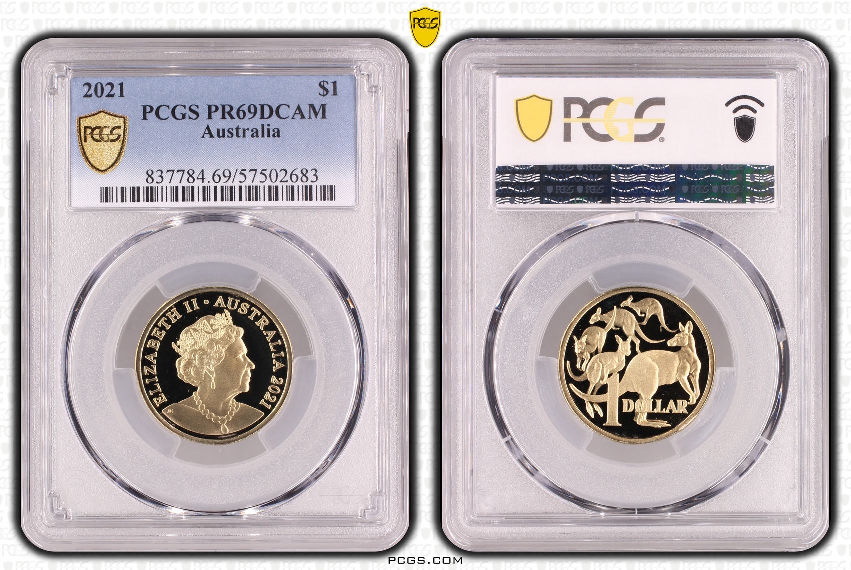 One Dollar, 2021, PR69DCAM