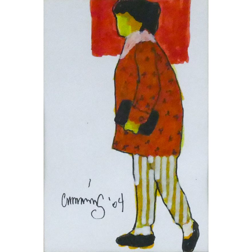 William Cumming ''Walking Woman'' 2004 Mixed Media