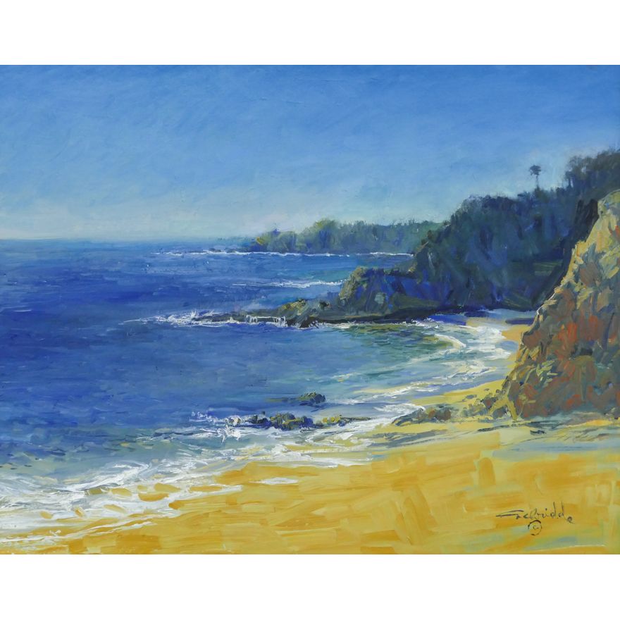 Charles Schridde ''Laguna Beach'' Oil