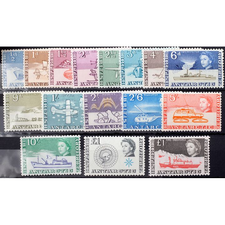 Elizabeth II, British Antarctic Territory, 1963, Fine