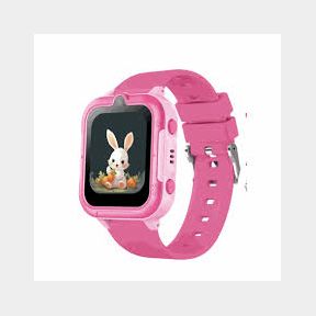 4G Smartwatch with GPS Tracker For Kids U88 - Pink -Bar 9901074721154- 51745/25109