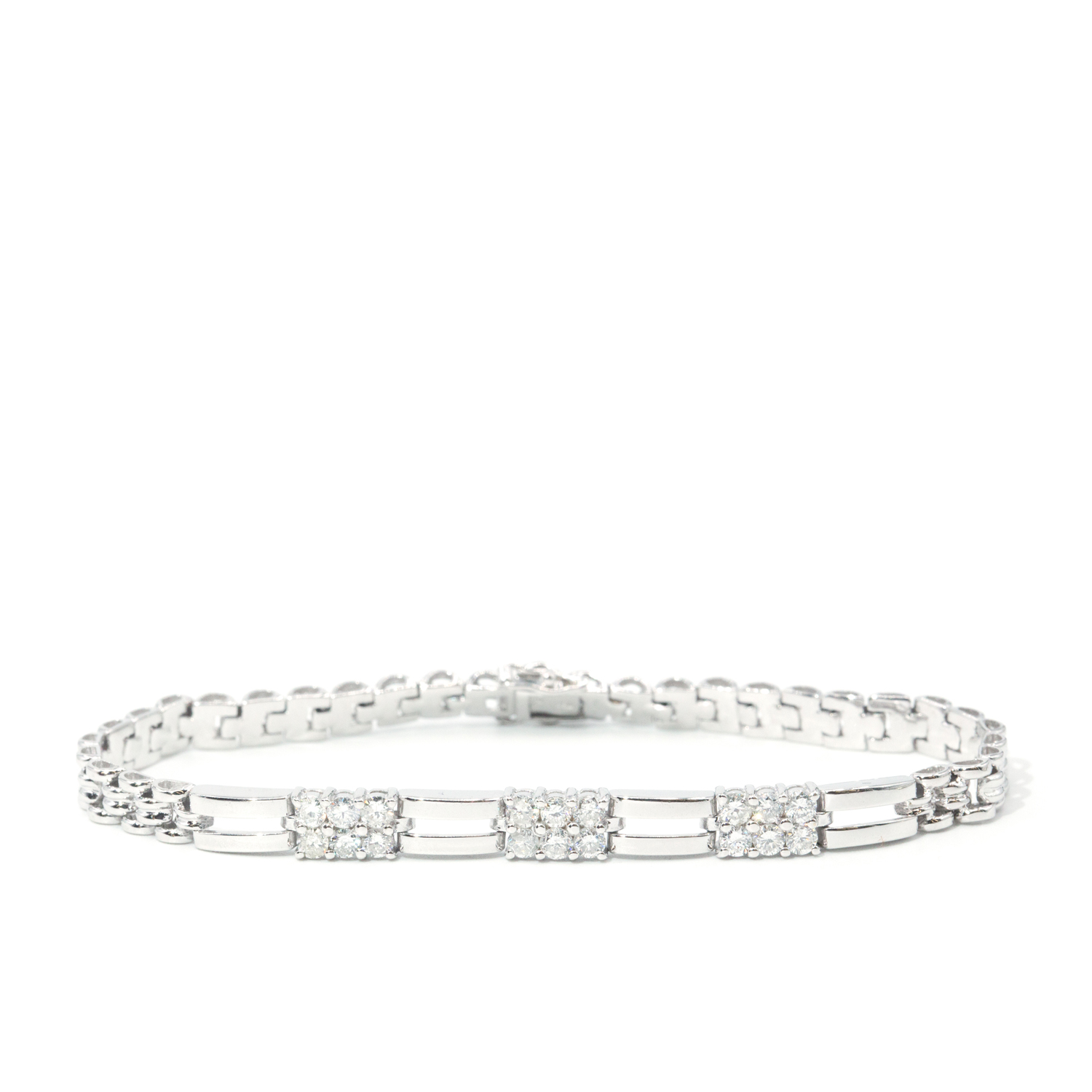 18ct Diamond Bracelet