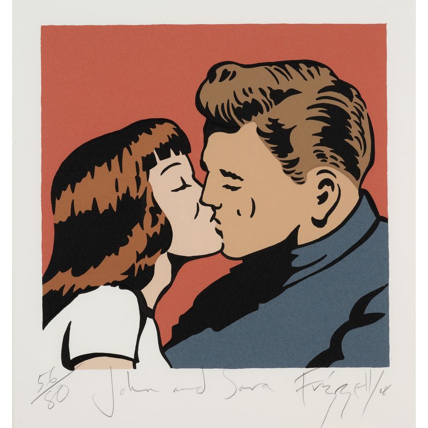Dick Frizzell 'John and Sara'