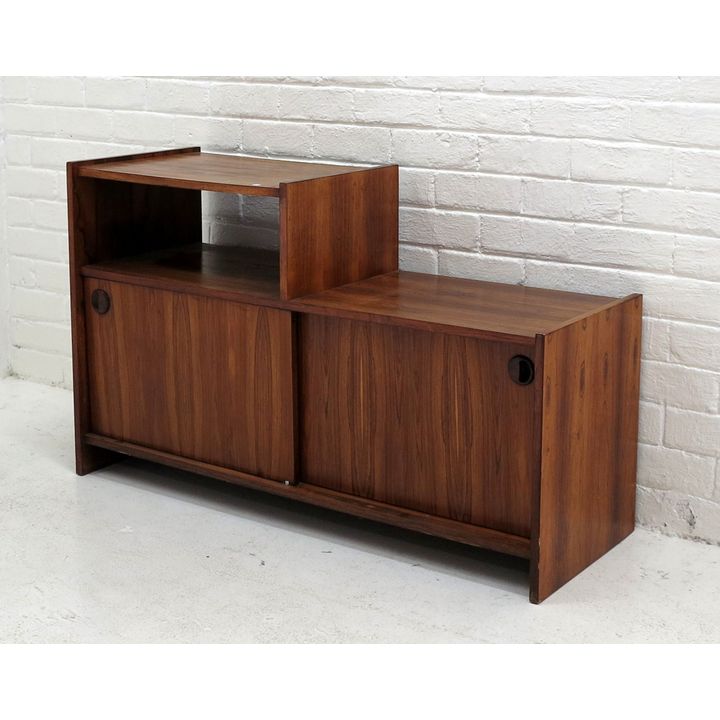 RETRO "ROSEWOOD" ENTERTAINMENT STAND