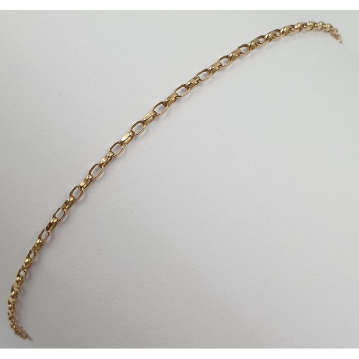 9ct Y/G Dainty Bracelet