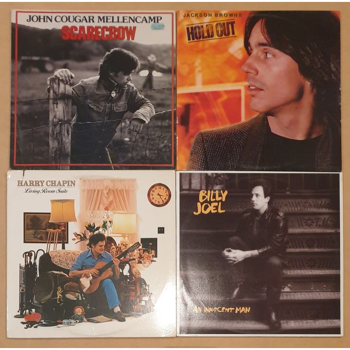 Vinyl Records (x4)