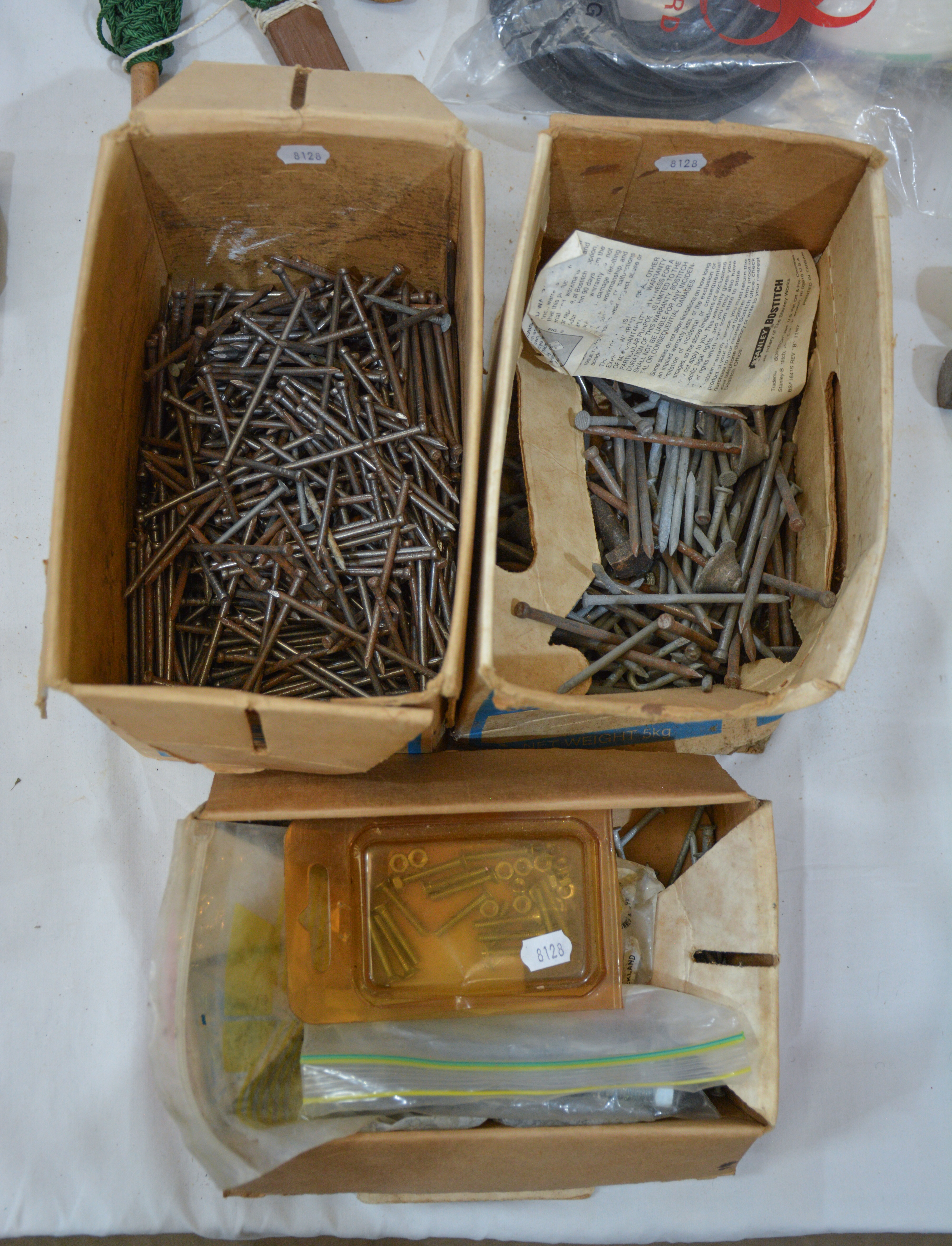 Collection of Nails, Bolts etc — NZ auction result