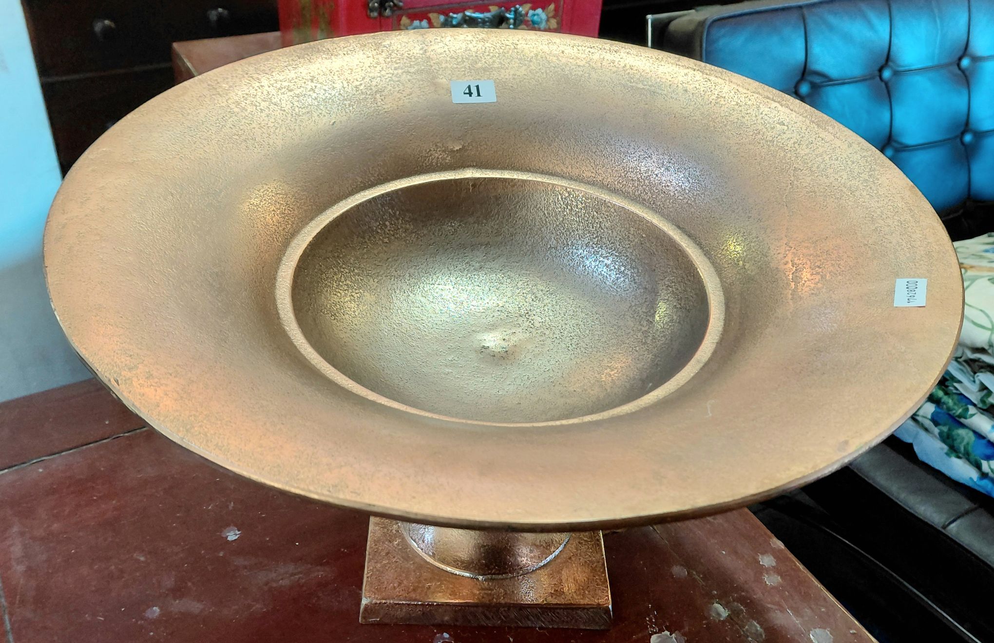 CAST METAL FRUIT BOWL