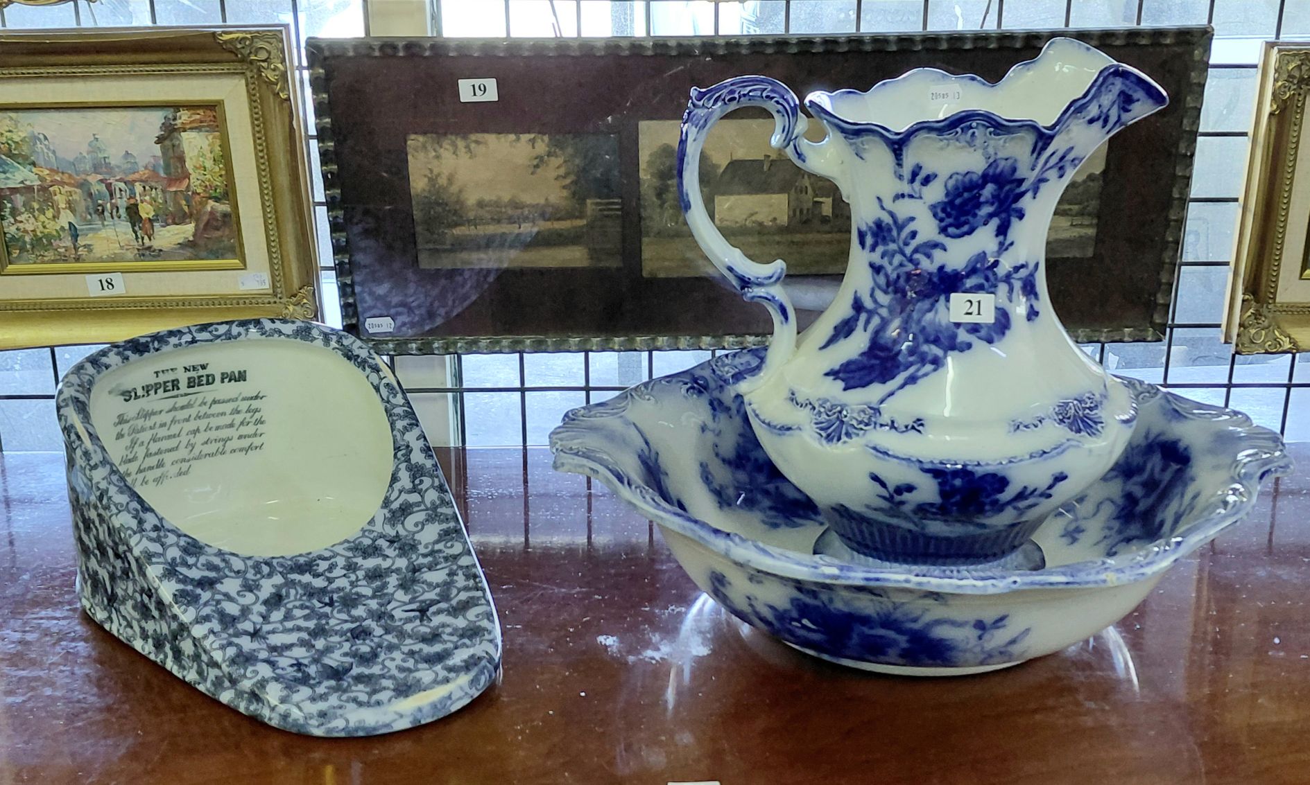 21 · ATLAS WASH JUG AND BOWL