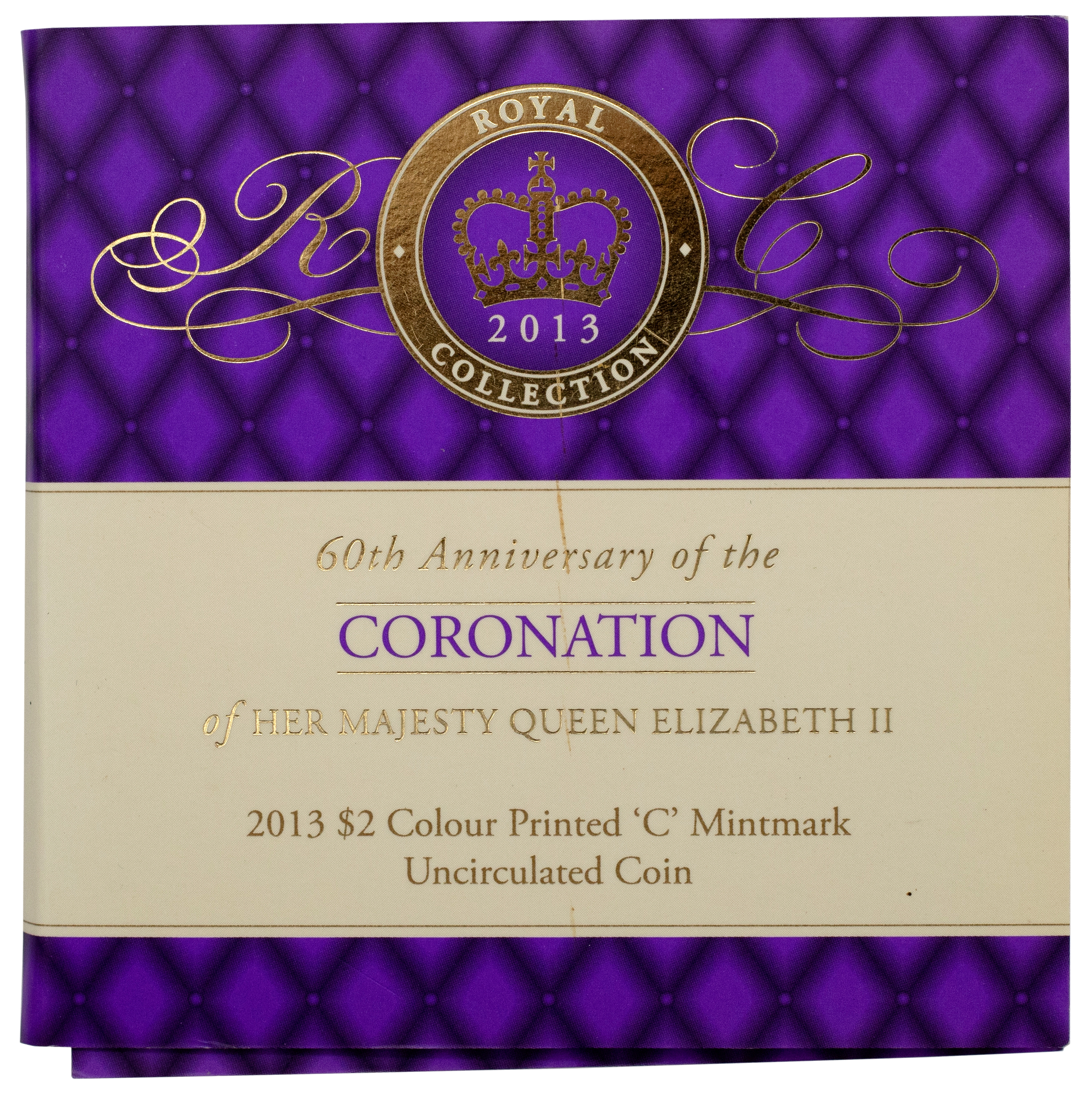 Elizabeth II, Two Dollars, 2013, UNC