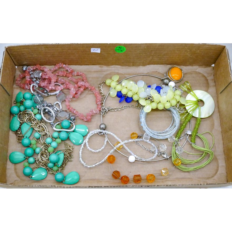 Box Misc. Contemporary Costume Jewelry etc.