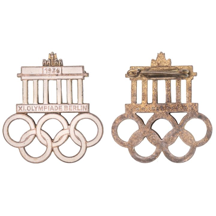 Germany, Berlin Olympic Games, Official's Badge, 1936, EF