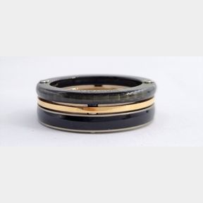 MONTBLANC 3 LAYER 3 TONE MENS WEDDING RING - 51543/81