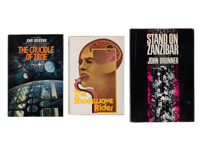 BRUNNER, John. A group of 3 FIRST EDITIONS, comprising: 