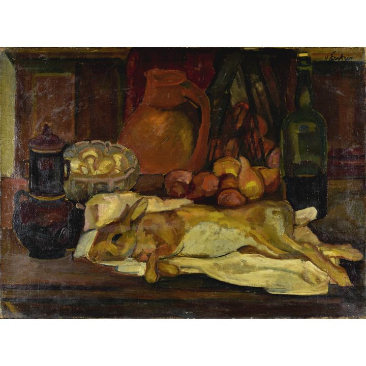 Henryk Epstein | Martwa natura z królikiem