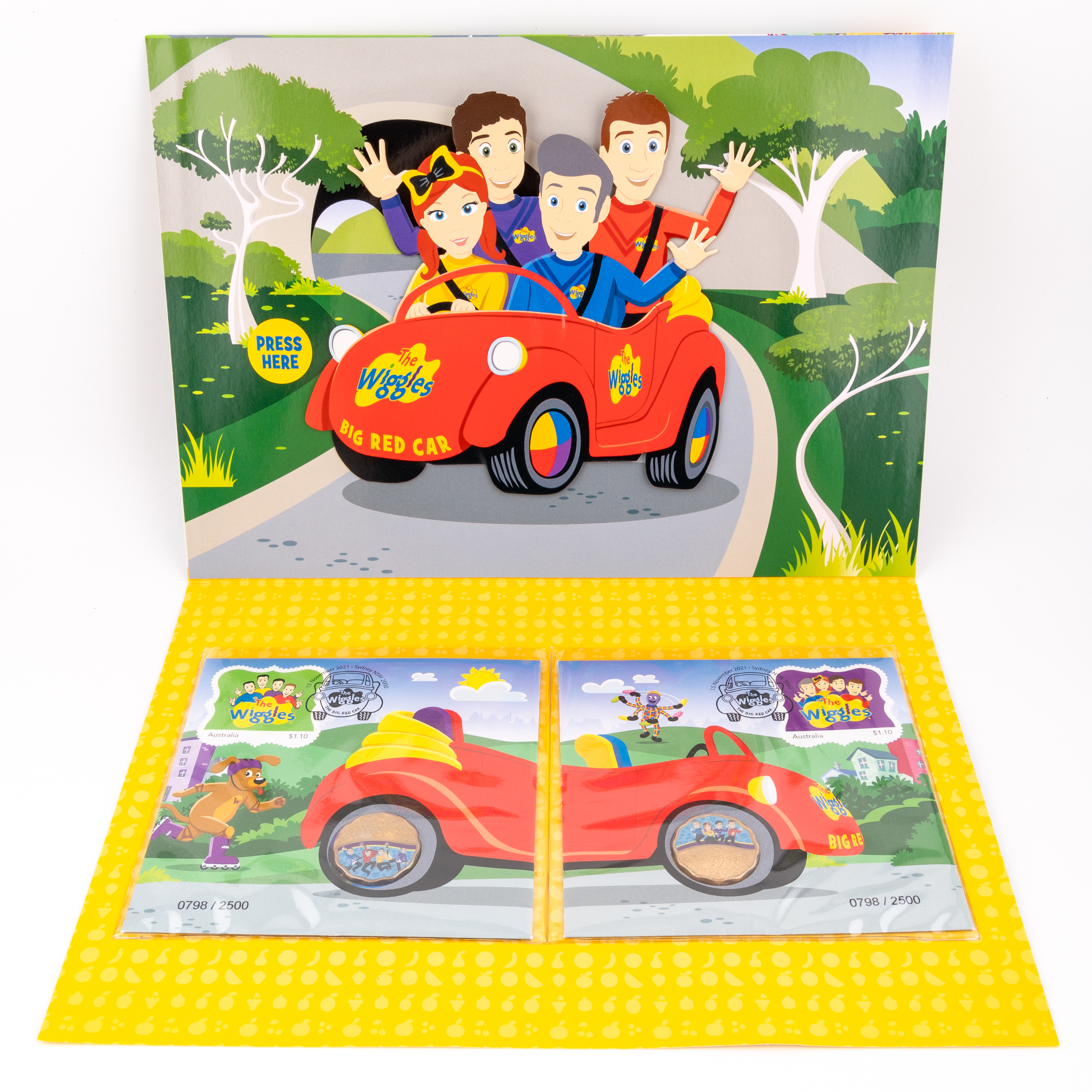 39 · Elizabeth II, The Wiggles, Thirty Cents, 2021,  UNC