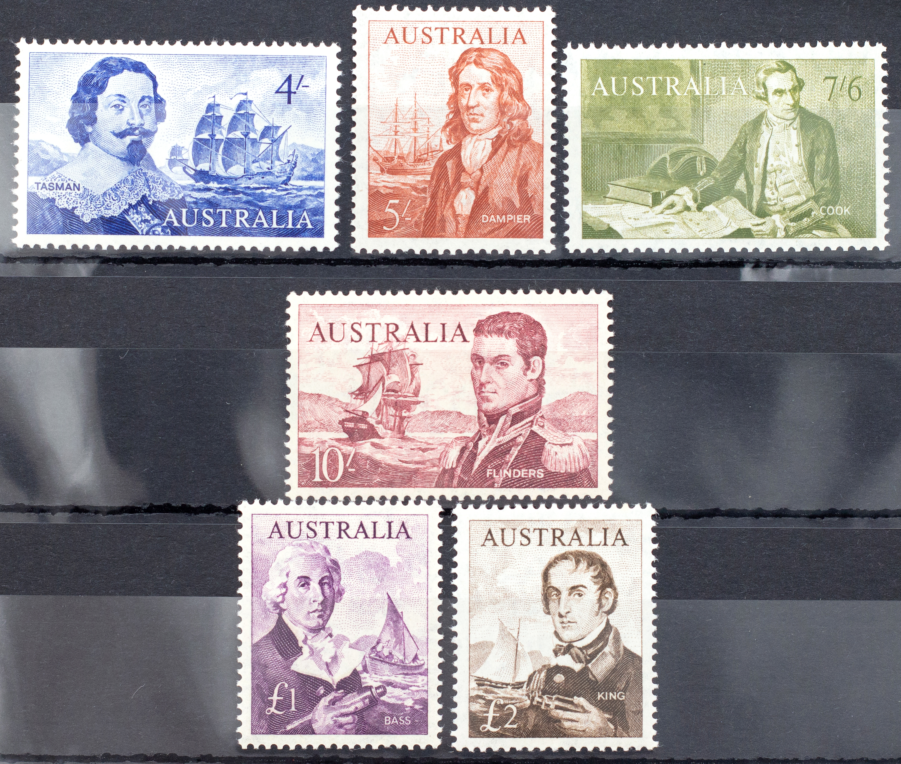 Set, Pre-Decimal Navigators, 1963, Fine