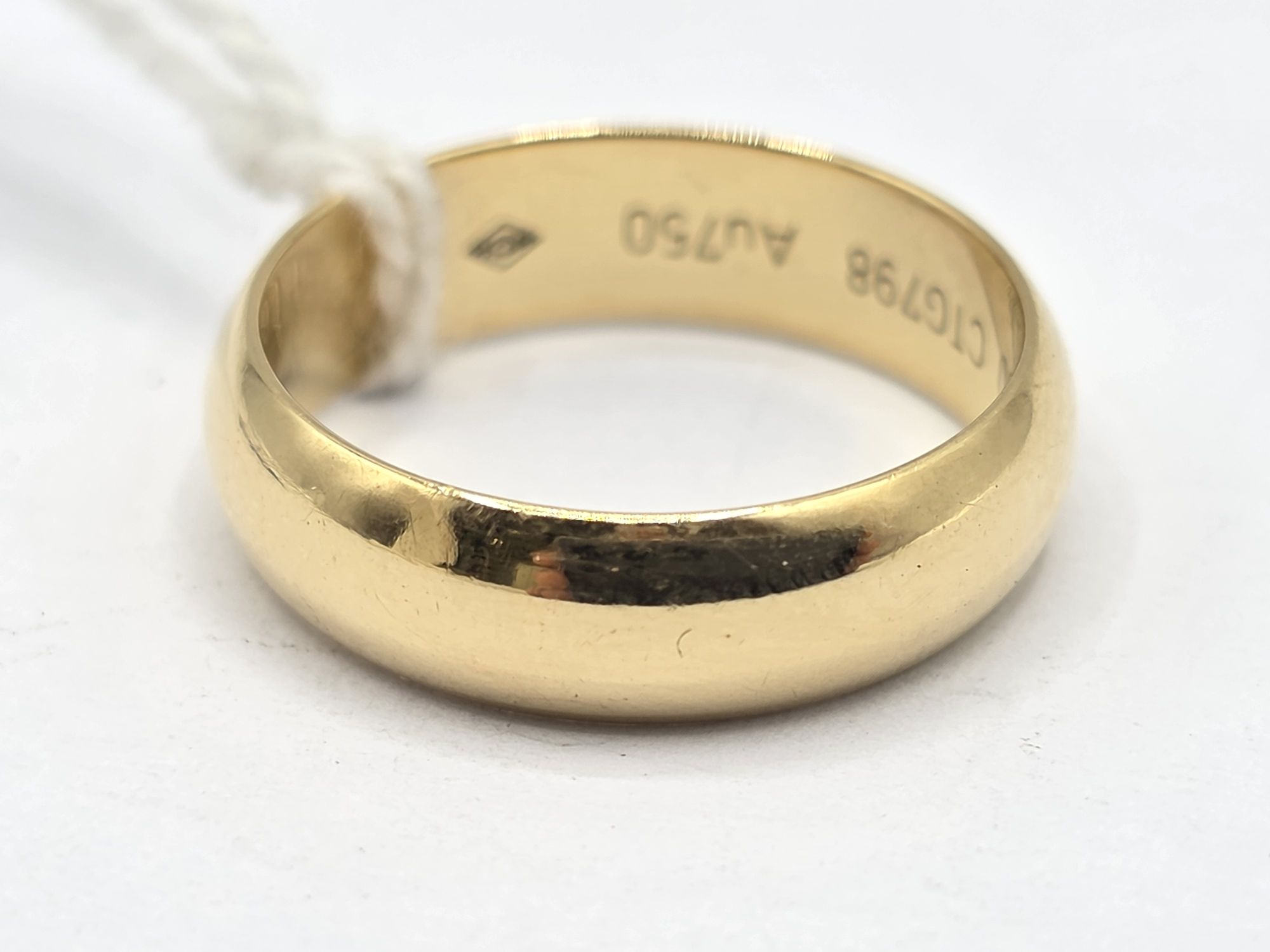 Cartier 18ct Gold Wedding Band