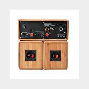 Bamboo Compact Audi Hi-Fi System (CD Bluetooth MP3 USB FM Radio) - College Originals-51459/487 B2 (S4)