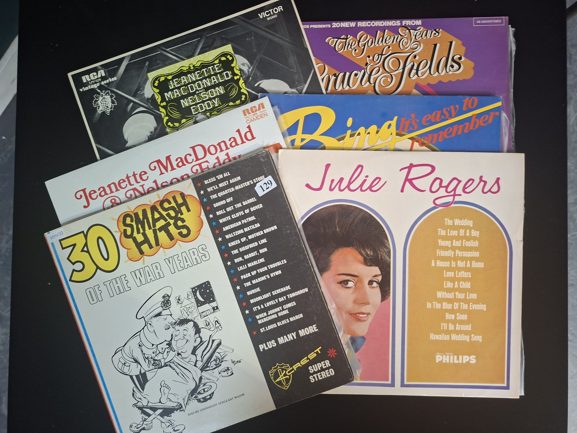 Assorted Vinyl Records