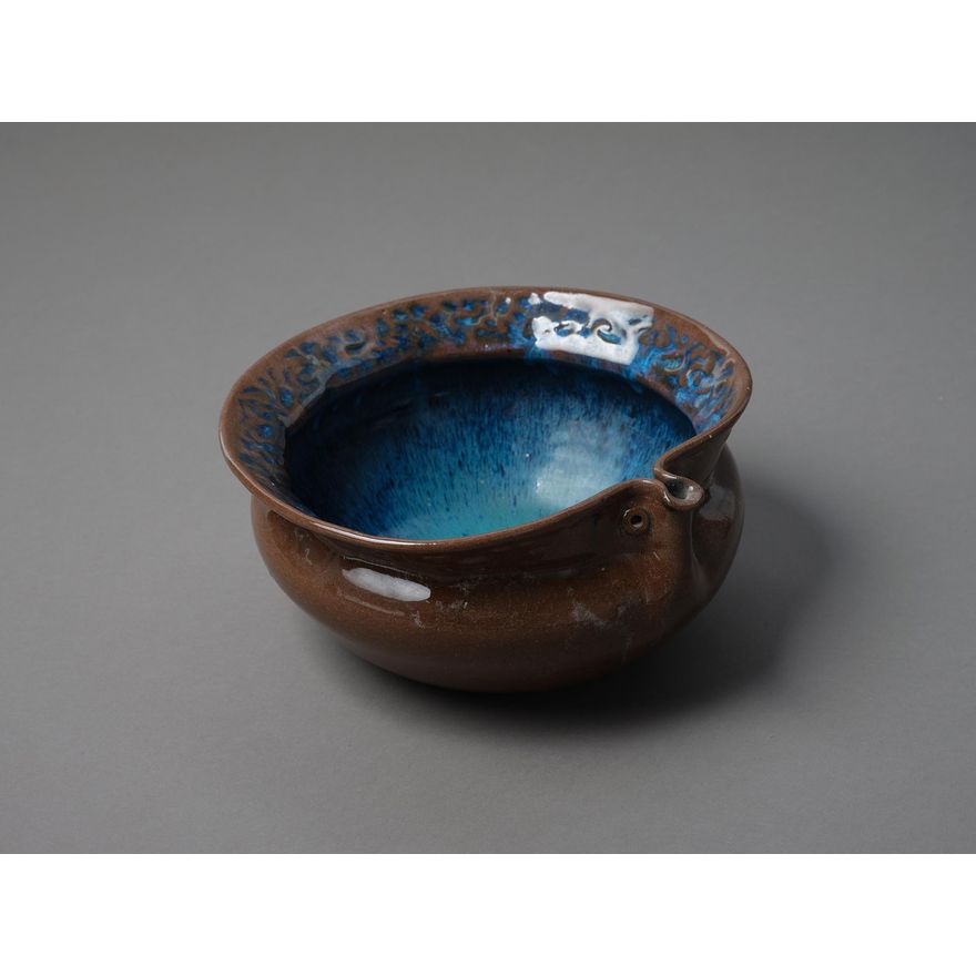 Barry Brickell 'Boat formed bowl'