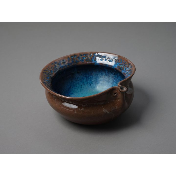 Barry Brickell 'Boat formed bowl'