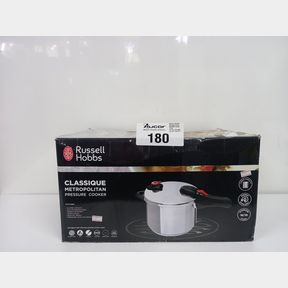 RUSSELL HOBBS CLASSIQUE STOVE TOP PRESSURE COOKER 6 LITRE STAINLE