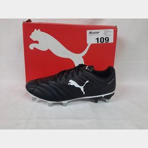 PUMA MEN S PUMA AVANT RUGBY BOOTS - BLACK - BLACK - MEN UK 12 -