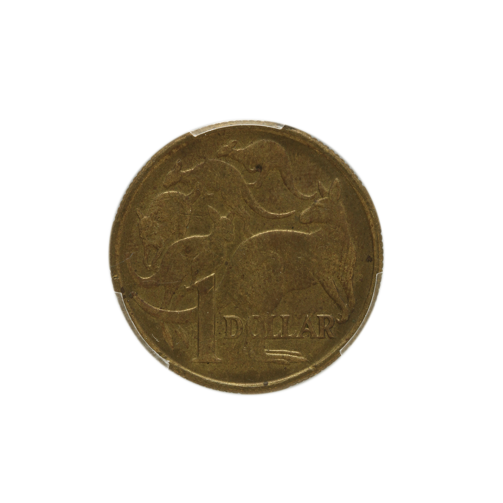Elizabeth II, One Dollar, 1984, AU 58