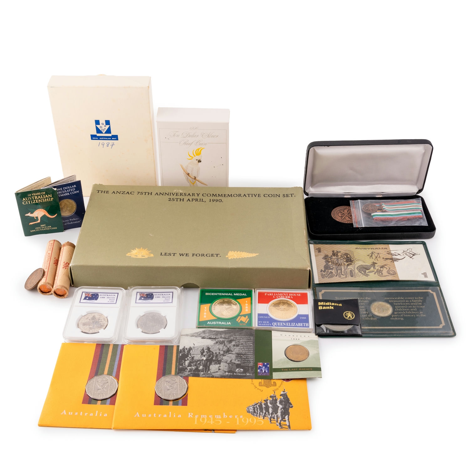 Elizabeth II, Miscellaneous, Accumulation, 1980 - 2006, UNC - FDC