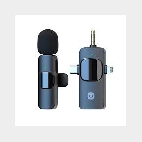 BezosMax Wireless Lavalier Microphone for iPhone/Camera/Android|Bar 9902187995166 - 51745/16212 AS B3 (S10)
