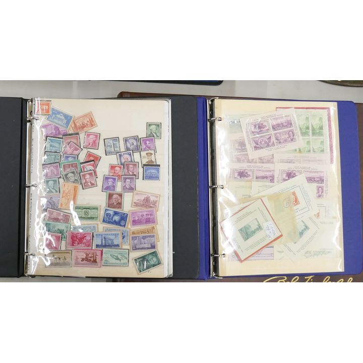 2 Albums Antique US Collector Stamps